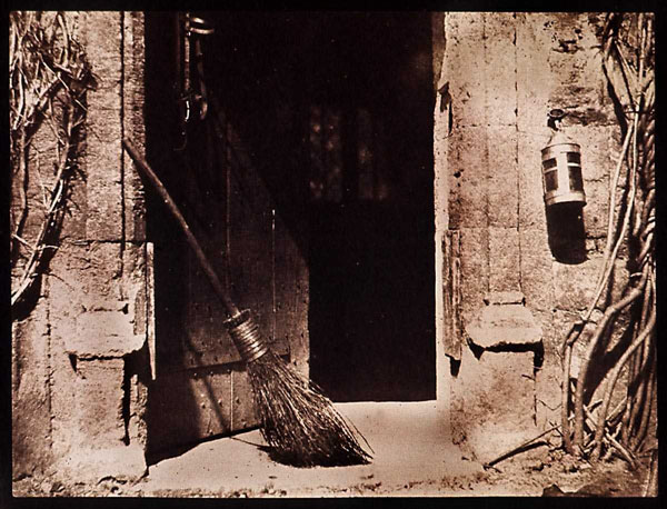 'The Open Door' Salt print from a calotype negative April 1844